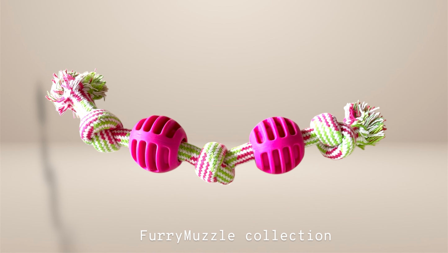 Furry Floss Ball