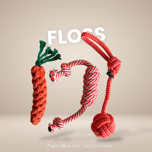 Floss set Orange