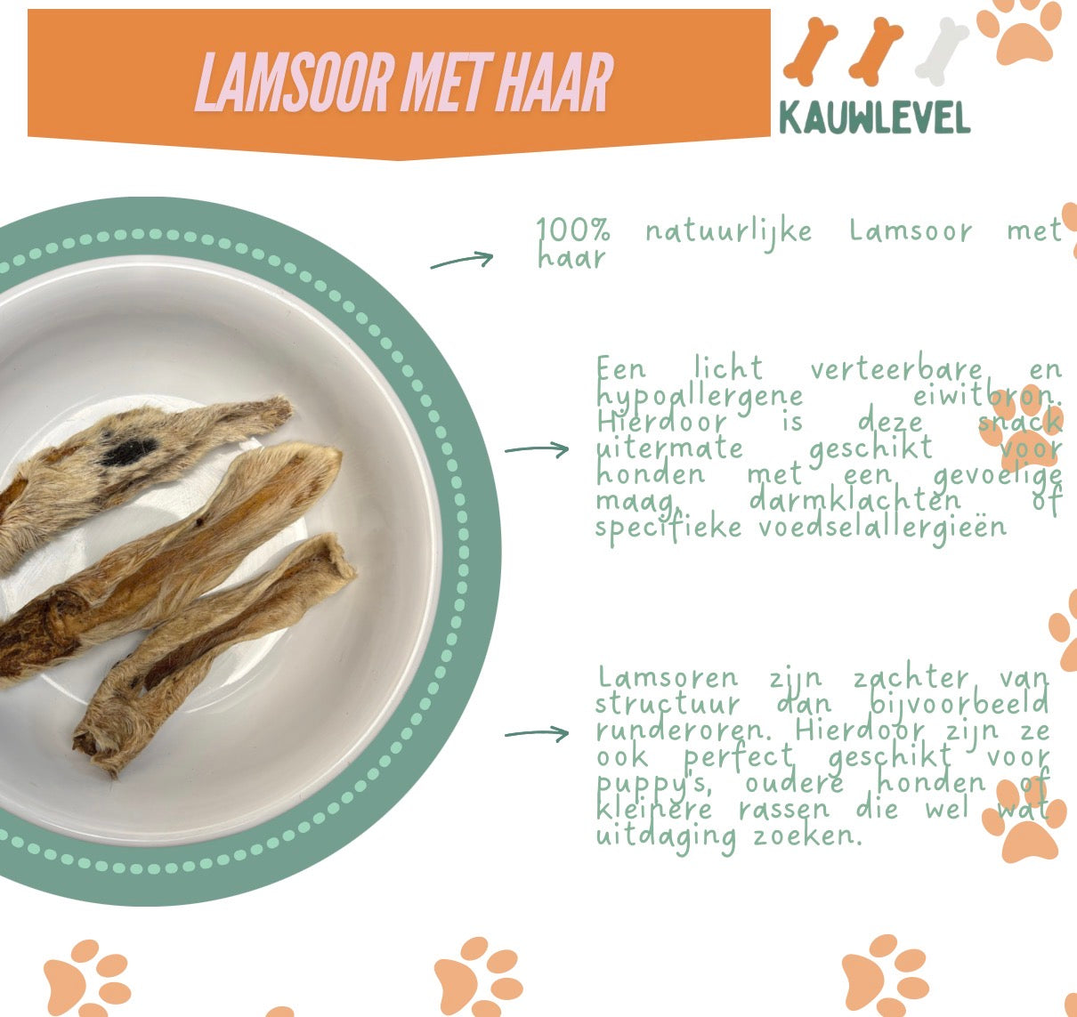 Lamsoor met haar