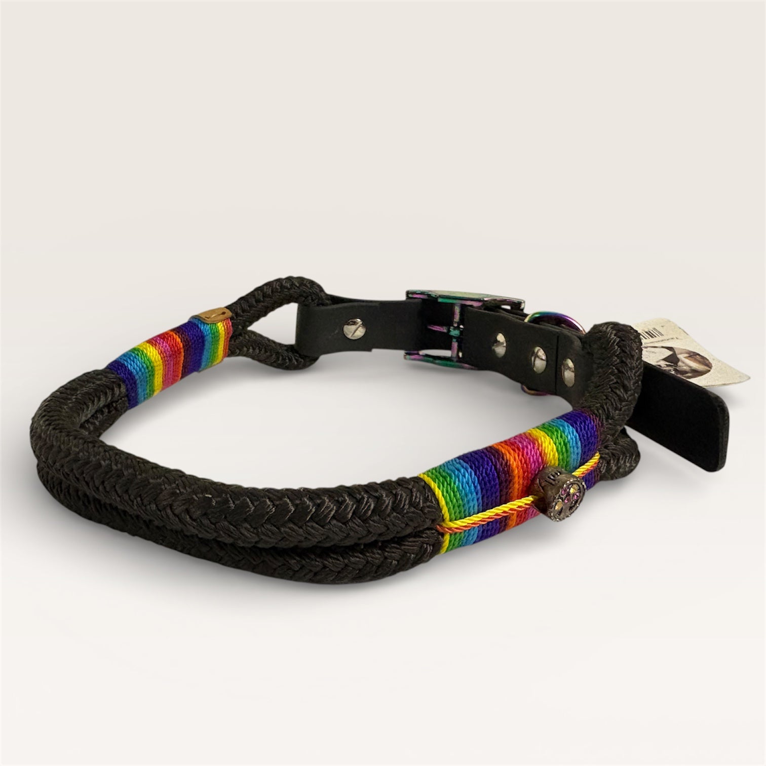 Emmy & Pepe Rainbow Collar XL (49-59cm)