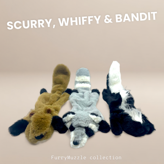 Scurry, Whiffy & Bandit